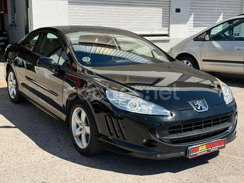 Usado Peugeot 407 Coupe 136 CV (100 kW) 2009 Negro Coupe