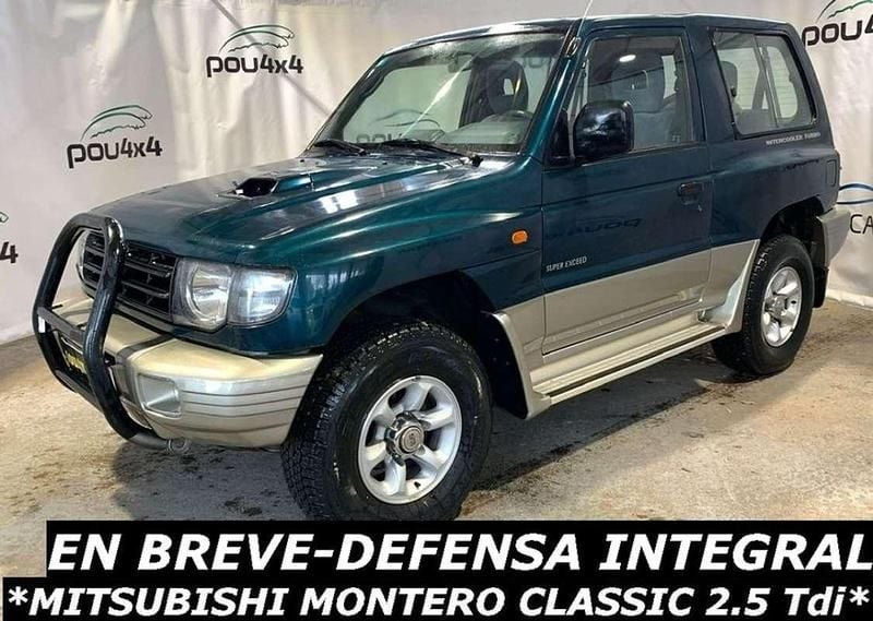 Usado Mitsubishi Montero 99 CV (72 kW) 2001 Verde SUV