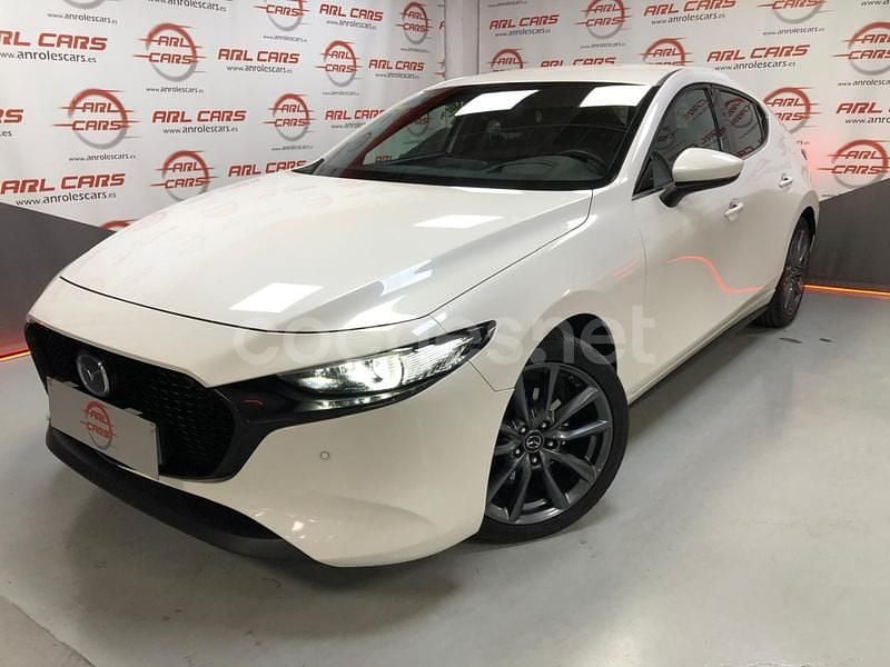 Blanco Usado 2020 Mazda 3 Berlina | 18.990 € (Precio justo) - Imagen 1/4