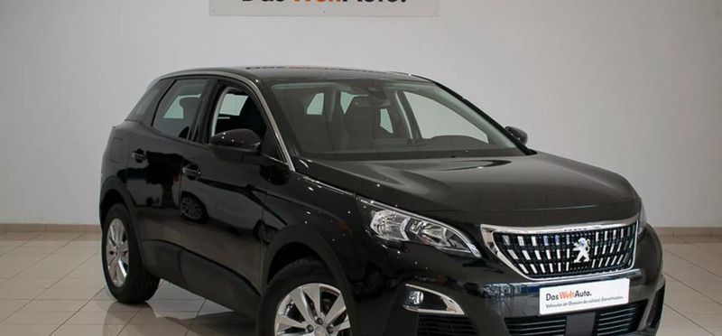 Negro Usado 2018 Peugeot 3008 Active | 15.880 € (Un poco caro) - Imagen 1/4