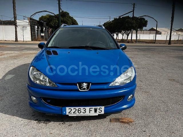 Azul Usado 2007 Peugeot 206 Familiar | 3200 € (Precio justo) - Imagen 1/4