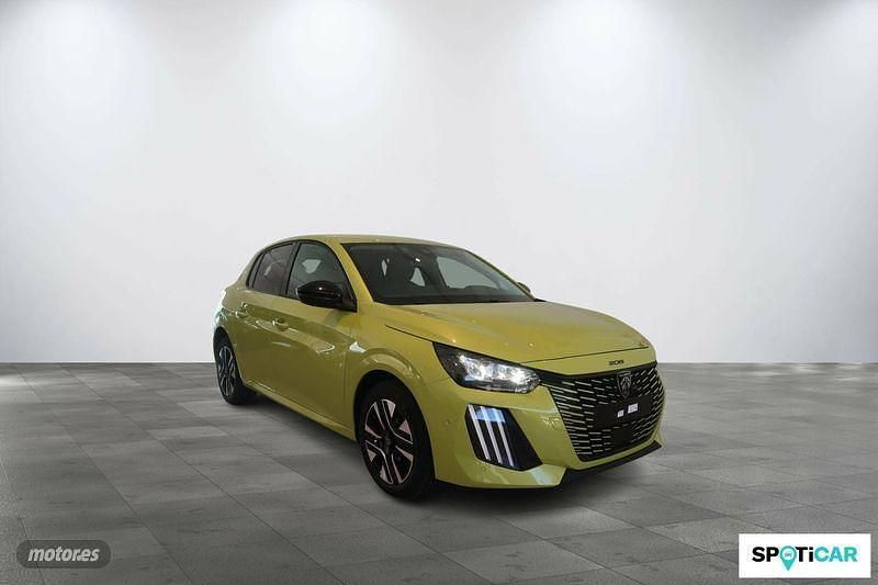 Nuevo Peugeot 208 Allure 110 CV (80 kW) 2025 Amarillo Utilitario