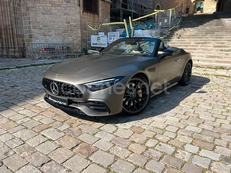 Marrón Usado 2024 Mercedes SL43 AMG AMG Descapotable | 114.700 € - Imagen 1/4