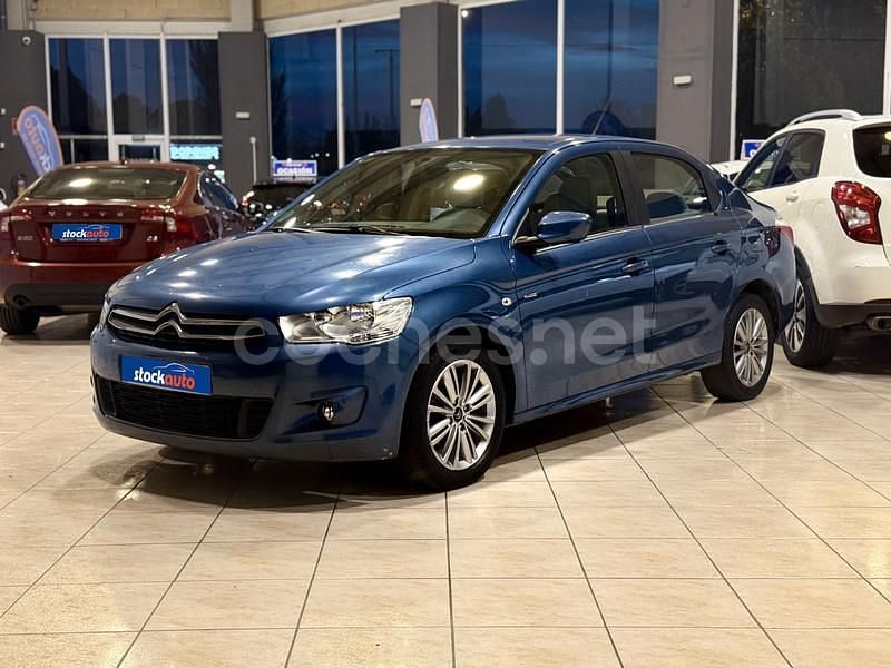 Usado Citroën C-Elysee I Exclusive 100 CV (73 kW) 2015 Azul Berlina
