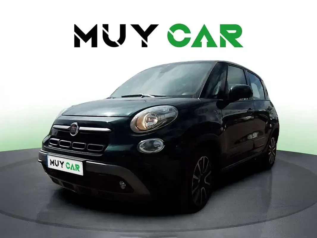 Usado Fiat 500L Cross 120 CV (88 kW) 2018 Verde Monovolumen