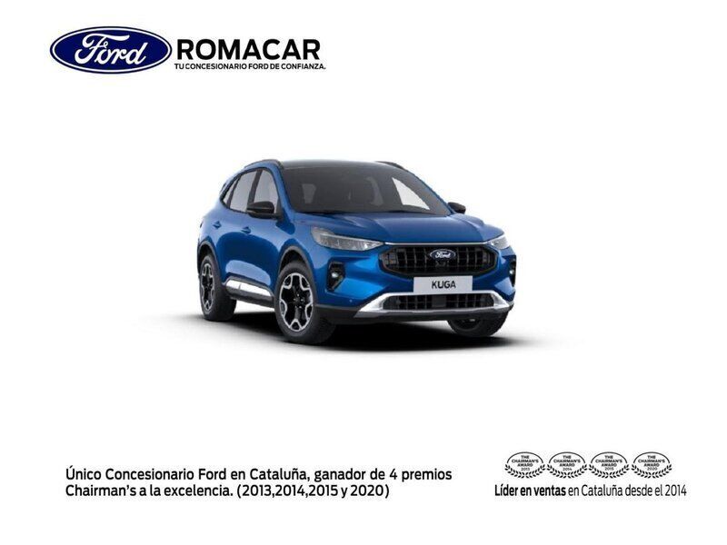 Azul Nuevo 2024 Ford Kuga Active X SUV | 35.500 € (Caro) - Imagen 1/4