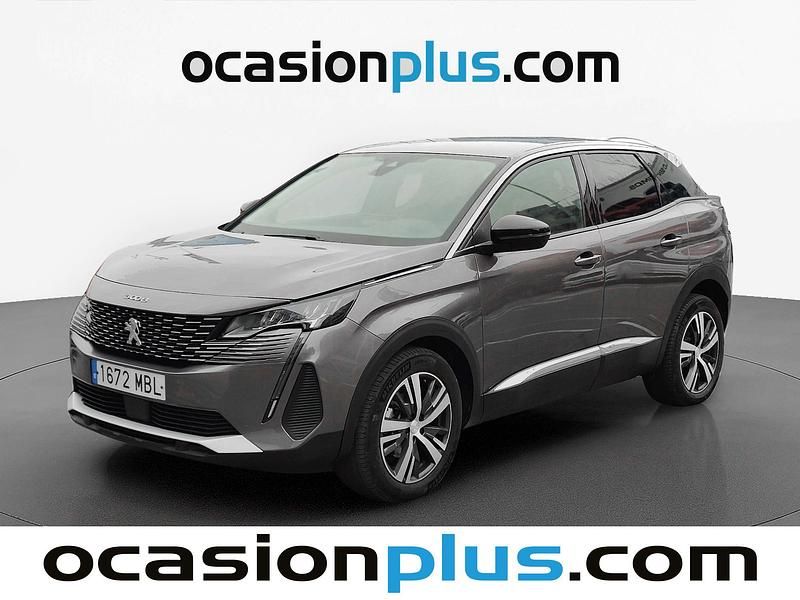 Usado Peugeot 3008 Allure 131 CV (96 kW) 2022 Gris SUV