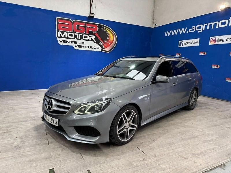 Usado Mercedes E250 Avantgarde 204 CV (150 kW) 2012 Gris / plata Familiar