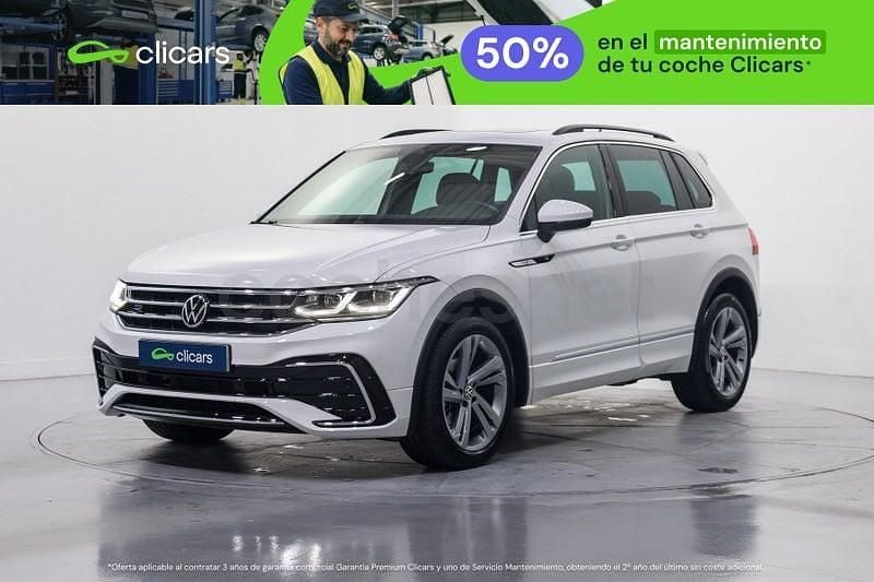 Usado VW Tiguan Allspace R-line 150 CV (110 kW) 2022 Negro SUV