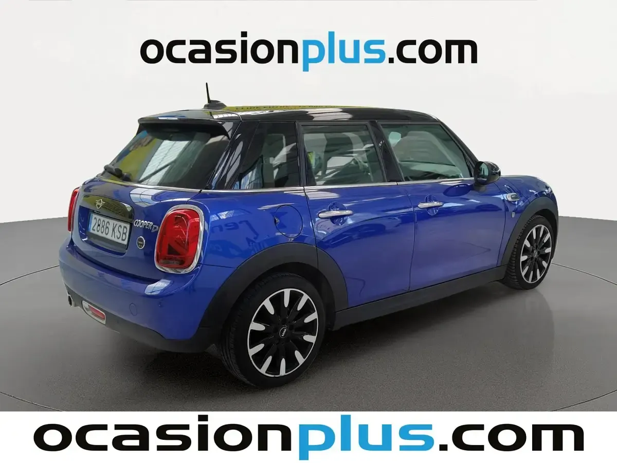 Usado Mini Cooper 116 CV (85 kW) 2018 Azul Utilitario
