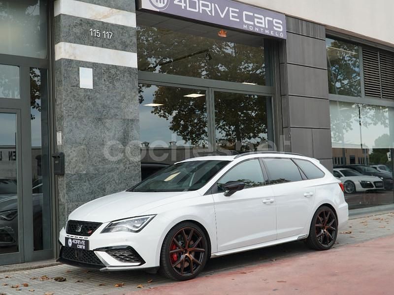 Blanco Usado 2018 Seat Leon CUPRA Familiar | 29.900 € - Imagen 1/4