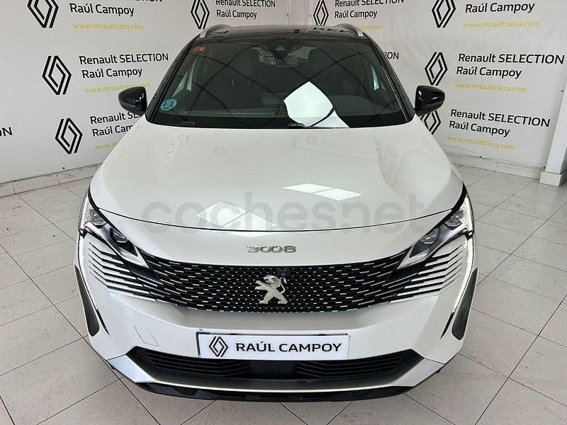 Usado Peugeot 3008 GT 130 CV (95 kW) 2021 Blanco SUV
