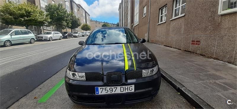 Negro Usado 2005 Seat Leon FR Berlina | 3900 € (Buen precio) - Imagen 1/4