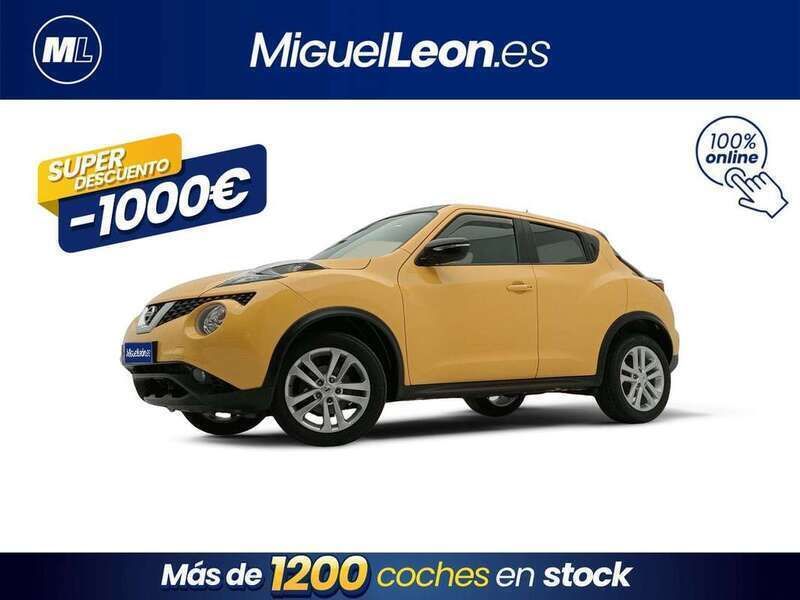 Amarillo Usado 2018 Nissan Juke N-Connecta SUV | 12.985 € (Precio justo) - Imagen 1/3