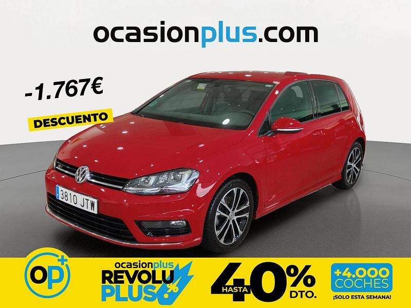 Usado VW Golf VII Sportline 110 CV (80 kW) 2016 Rojo