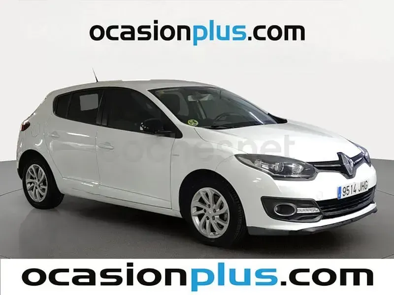 Usado Renault Mégane LIMITED 95 CV (69 kW) 2015 Blanco Berlina