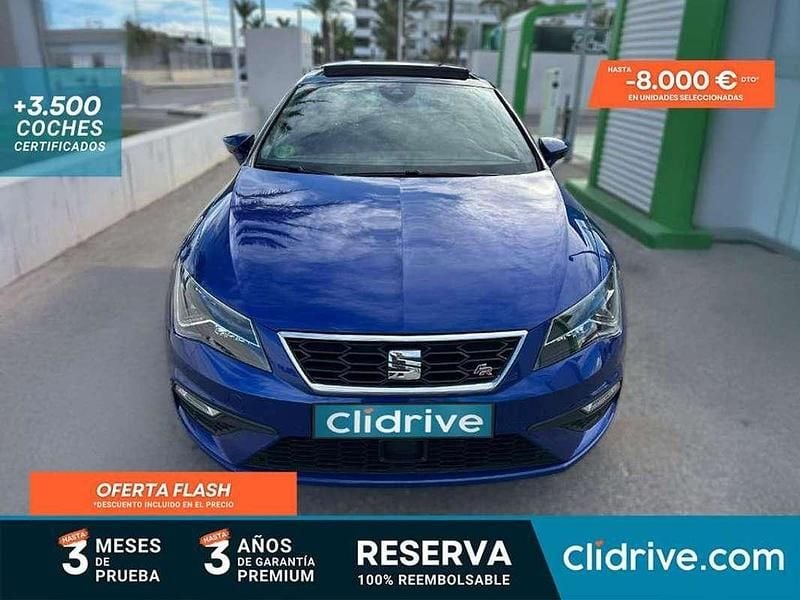 Usado Seat Leon ST FR 150 CV (110 kW) 2019 Azul Familiar