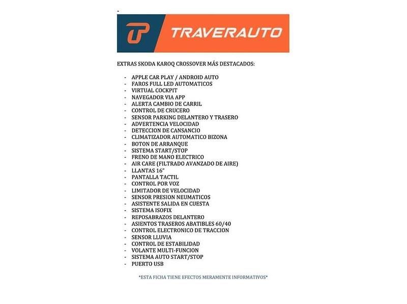 Usado Skoda Karoq Ambition 110 CV (80 kW) 2022 Azul SUV