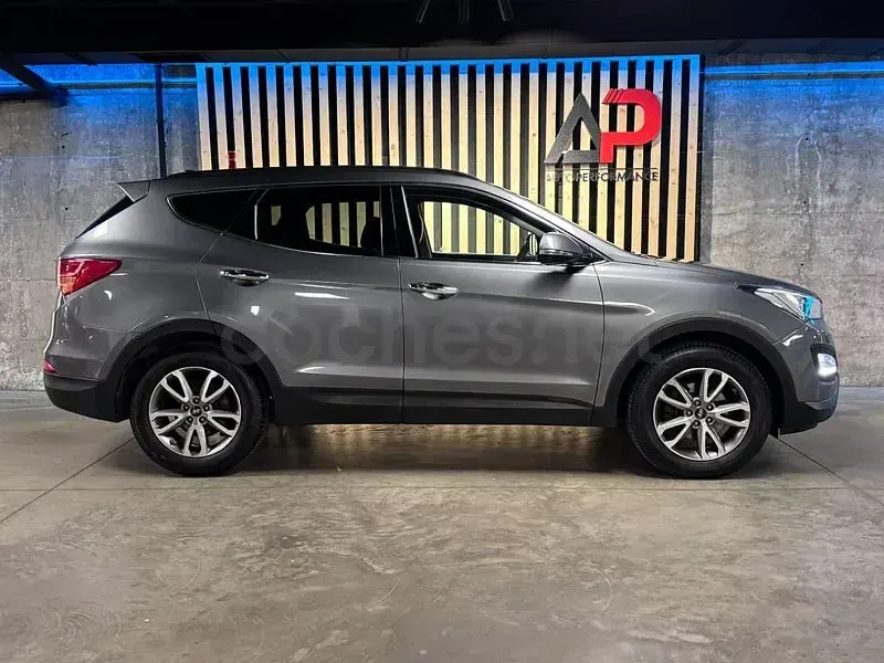 Usado Hyundai Santa Fe 150 CV (110 kW) 2014 Gris / plata SUV