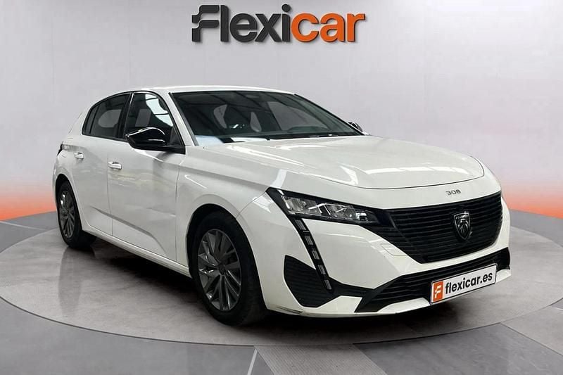 Blanco Usado 2022 Peugeot 308 Active Berlina | 13.990 € (Buen precio) - Imagen 1/4
