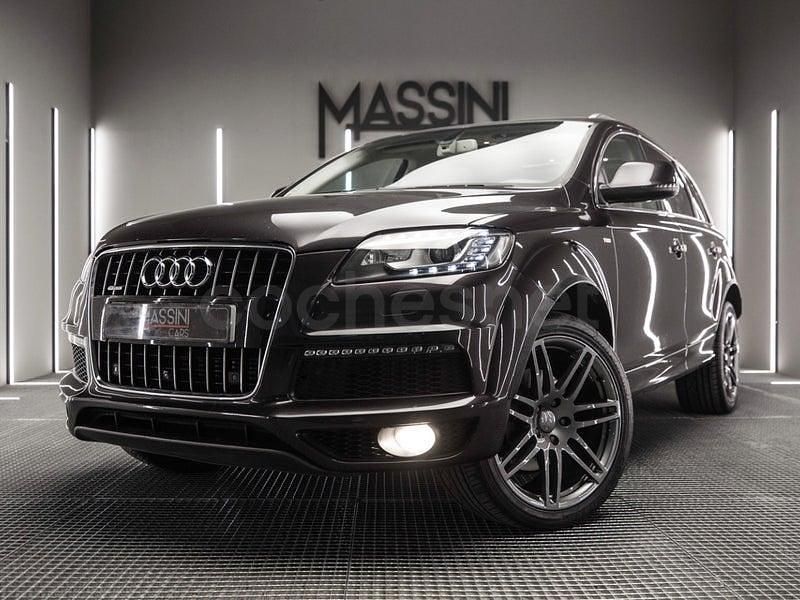 Usado Audi Q7 Ambition 245 CV (180 kW) 2015 Gris / plata SUV
