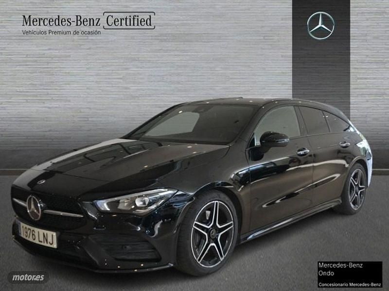 Negro Usado 2021 Mercedes CLA200 AMG line | 29.900 € (Buen precio) - Imagen 1/4