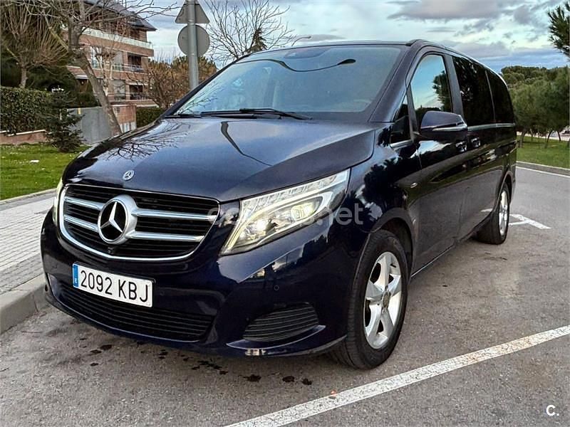 Usado Mercedes V250 Avantgarde 190 CV (139 kW) 2017 Azul Monovolumen
