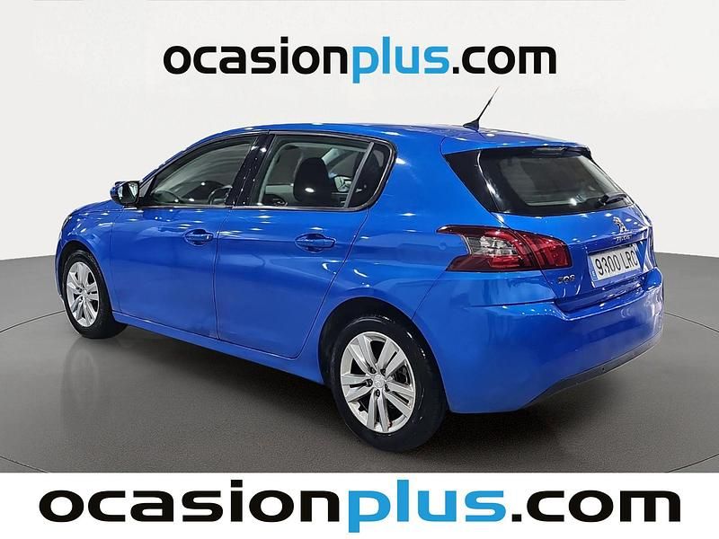 Usado Peugeot 308 Active 131 CV (96 kW) 2021 Azul Utilitario