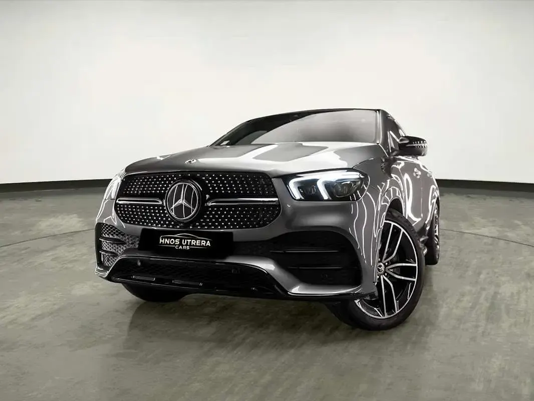 Usado Mercedes GLE400 330 CV (242 kW) 2020 Gris Coupe