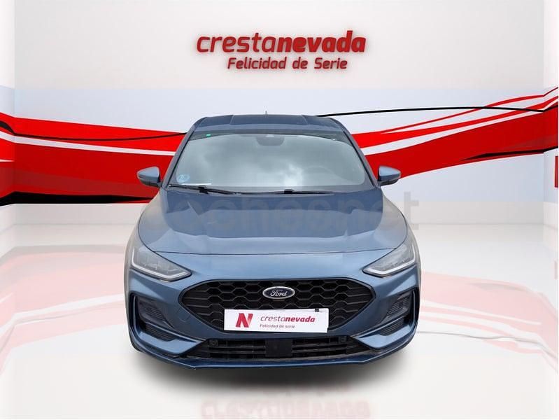 Usado Ford Focus ST-Line 125 CV (91 kW) 2022 Azul Berlina