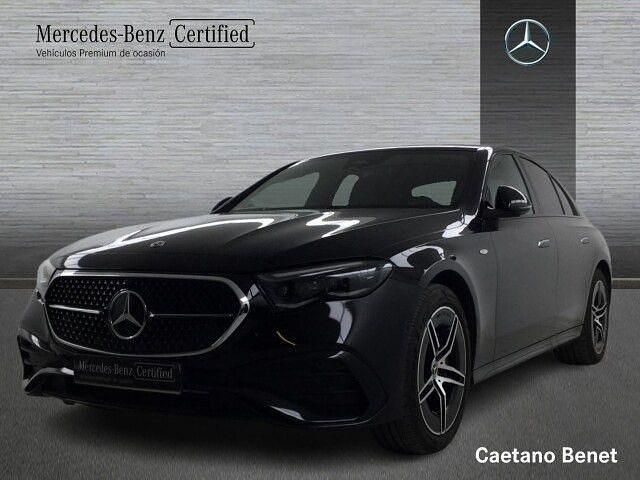 Usado Mercedes E300 AMG line 313 CV (230 kW) 2025 Negro obsidiana