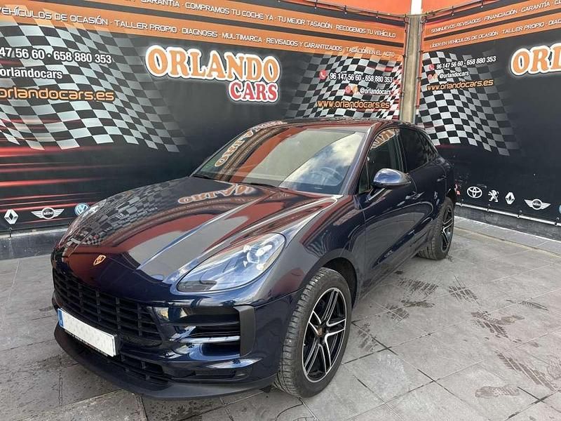 Usado Porsche Macan 245 CV (180 kW) 2019 Azul SUV