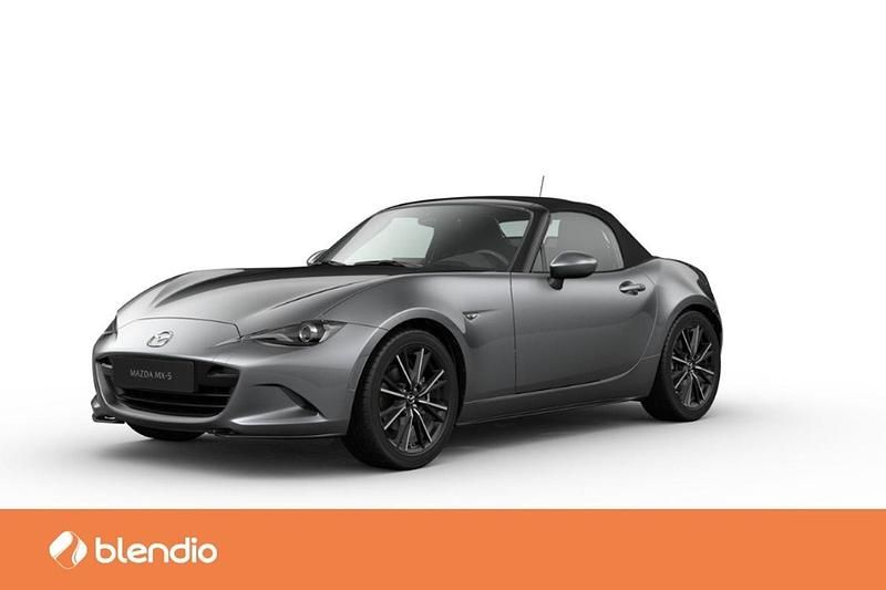 Gris Nuevo 2025 Mazda MX5 Exclusive-Line Descapotable | 35.076 € (Precio justo) - Imagen 1/4