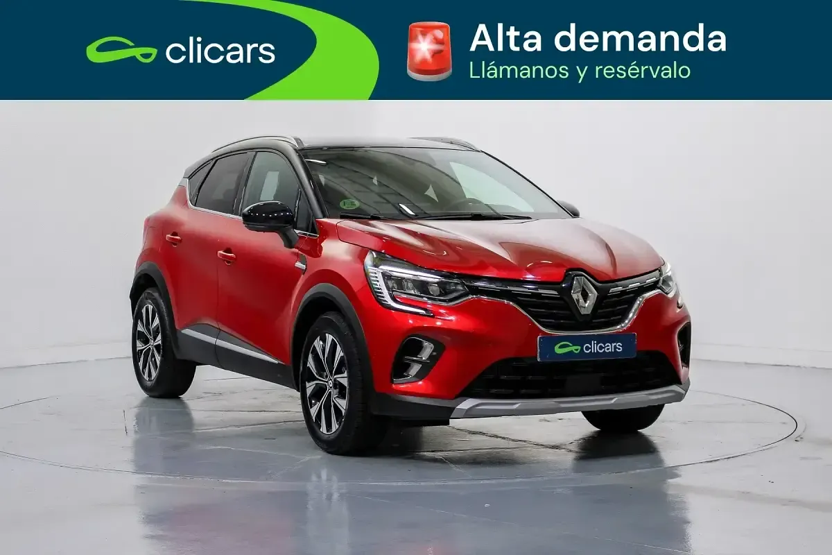 Usado Renault Captur Techno 90 CV (66 kW) 2024 Blanco SUV