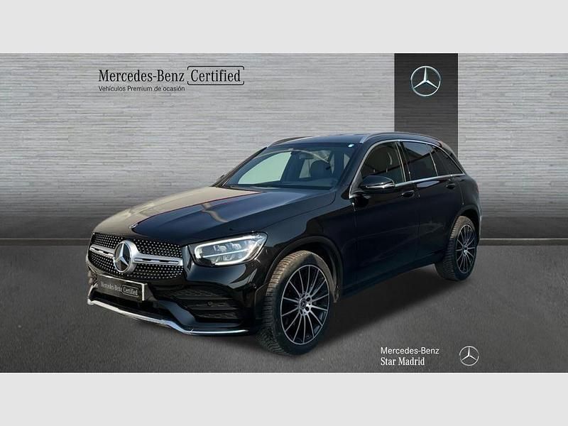 Negro Usado 2022 Mercedes GLC220 AMG line SUV | 41.990 € (Precio justo) - Imagen 1/4
