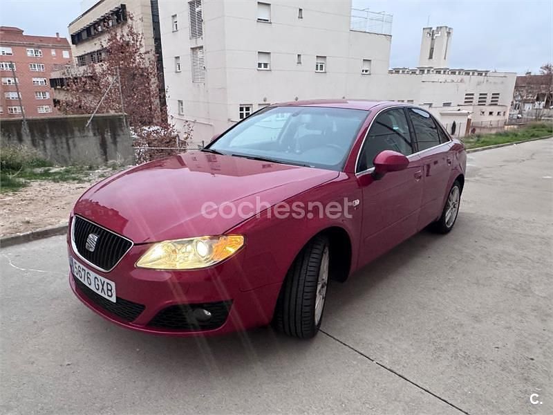 Usado Seat Exeo Style 143 CV (105 kW) 2010 Granate Berlina