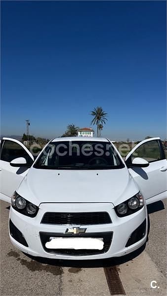 Usado Chevrolet Aveo LTZ 95 CV (69 kW) 2011 Blanco Berlina
