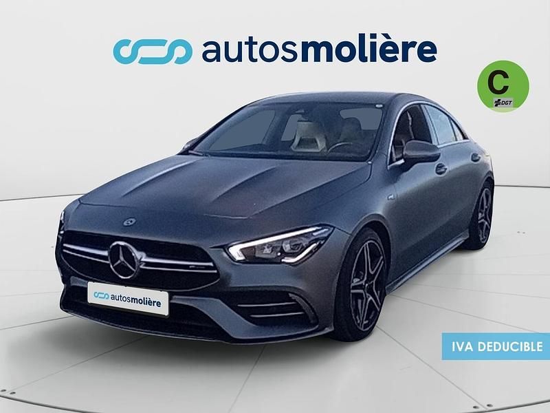 Gris Usado 2021 Mercedes CLA35 AMG AMG Berlina | 43.890 € - Imagen 1/4
