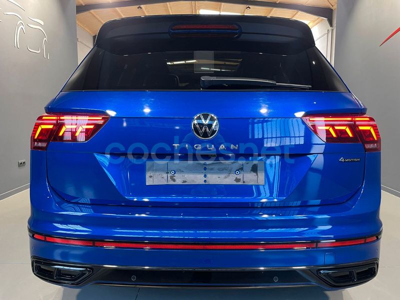 Azul Usado 2021 VW Tiguan R-line SUV | 38.900 € - Imagen 1/4