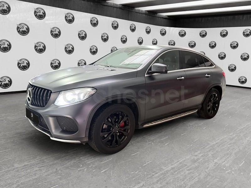 Usado Mercedes GLE350 258 CV (189 kW) 2015 Gris / plata Coupe