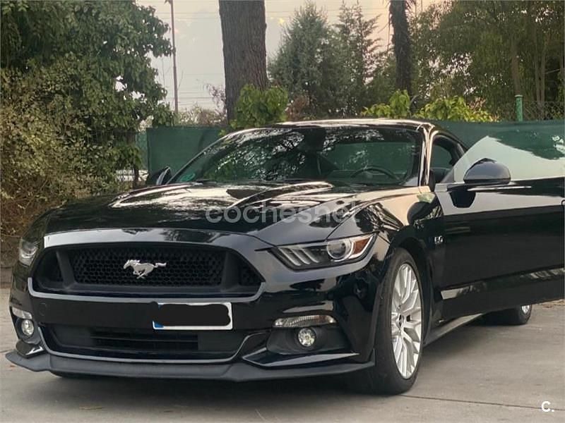 Negro Usado 2016 Ford Mustang GT Coupe | 33.000 € (Super precio) - Imagen 1/4