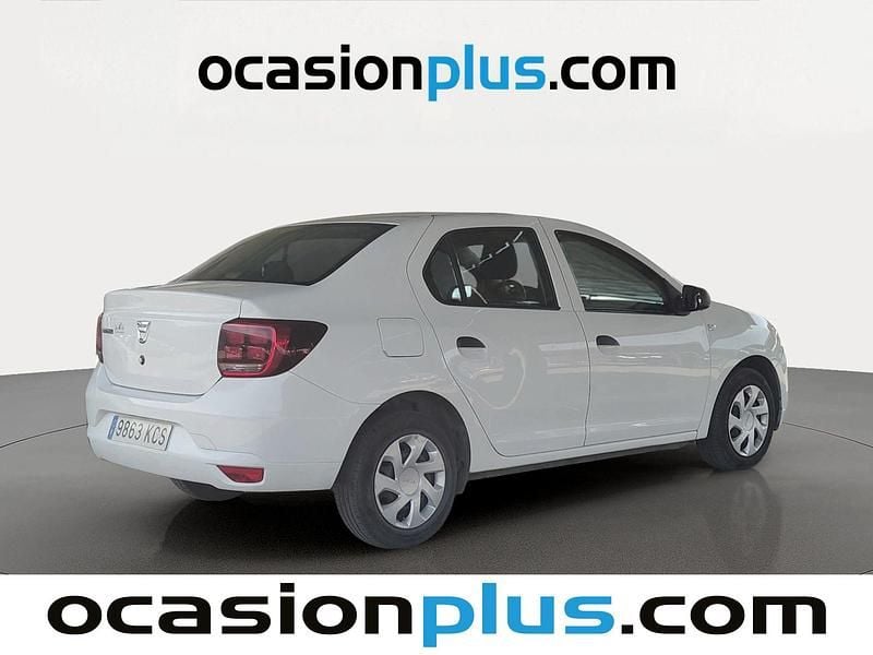Usado Dacia Logan Ambiance 75 CV (55 kW) 2017 Blanco Berlina