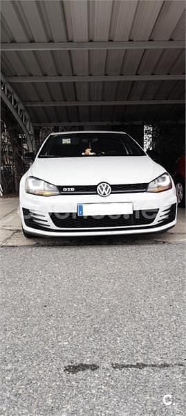 Usado VW Golf VII GTD 184 CV (135 kW) 2017 Blanco Berlina