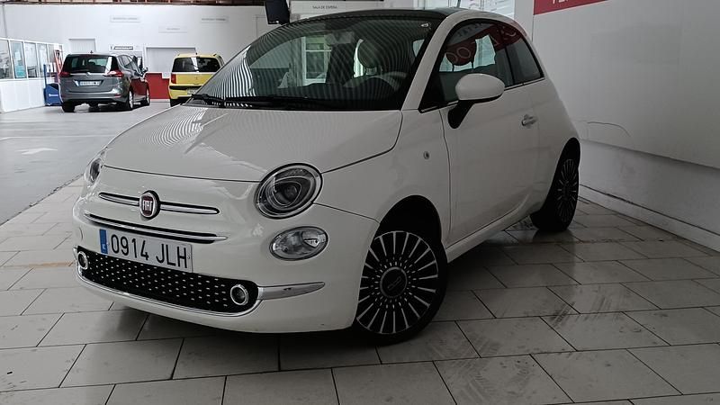Usado Fiat 500 Lounge 69 CV (50 kW) 2016 Blanco Utilitario