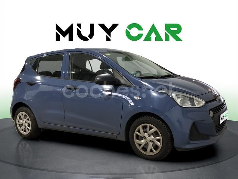 Usado Hyundai i10 66 CV (48 kW) 2018 Azul Utilitario