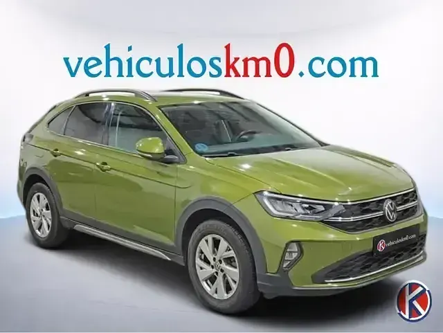 Usado VW Taigo Life 110 CV (80 kW) 2023 Verde SUV