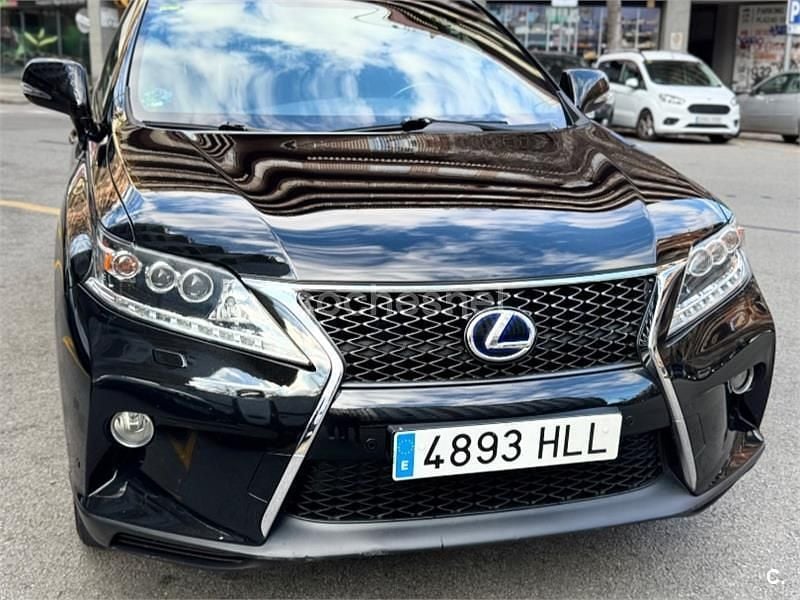 Negro Usado 2012 Lexus RX450h Sport Line SUV | 22.000 € (Caro) - Imagen 1/4