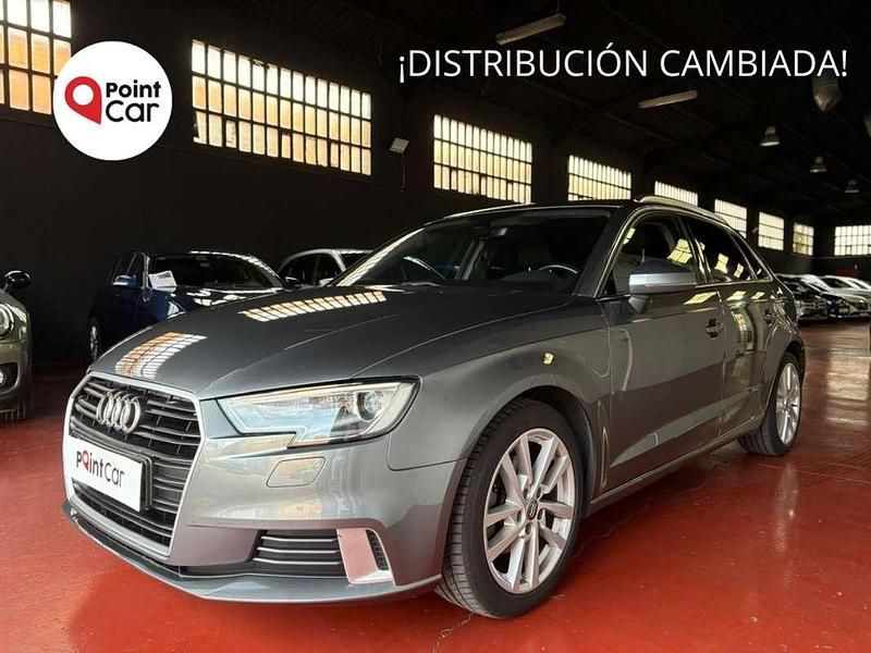 Gris Usado 2020 Audi A3 Sportback Utilitario | 16.490 € (Precio justo) - Imagen 1/4
