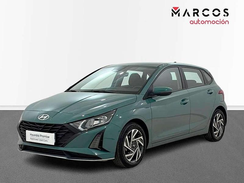 Verde Usado 2024 Hyundai i20 Utilitario | 13.500 € (Buen precio) - Imagen 1/4