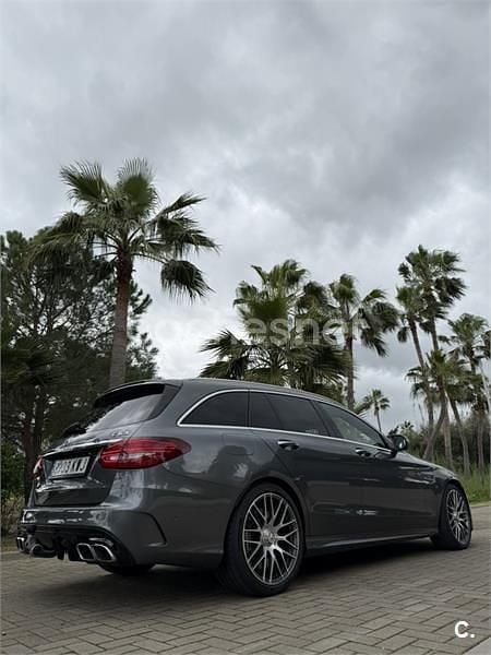 Usado Mercedes C63 AMG 476 CV (350 kW) 2019 Gris / plata Familiar